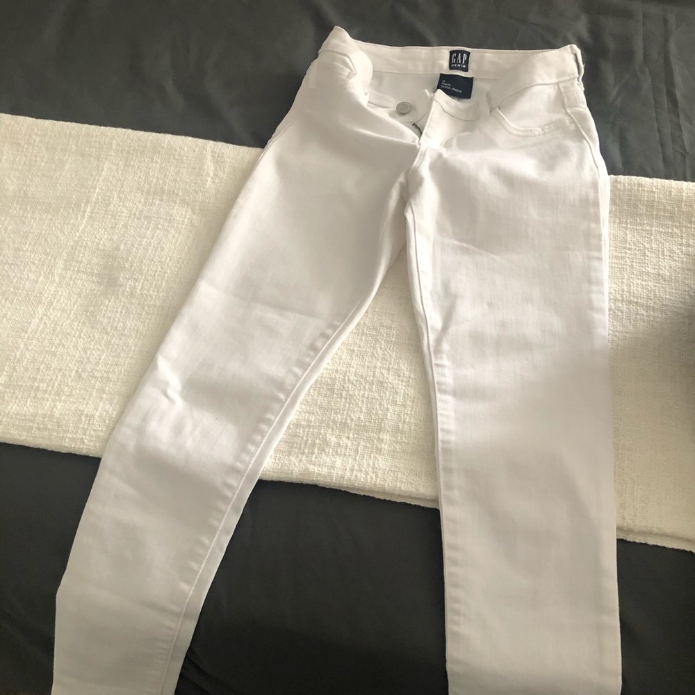 Girls white jeans